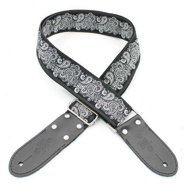 DSL Pais Black Jacquard Weaving Guitar Strap-DSL-Infinite Music