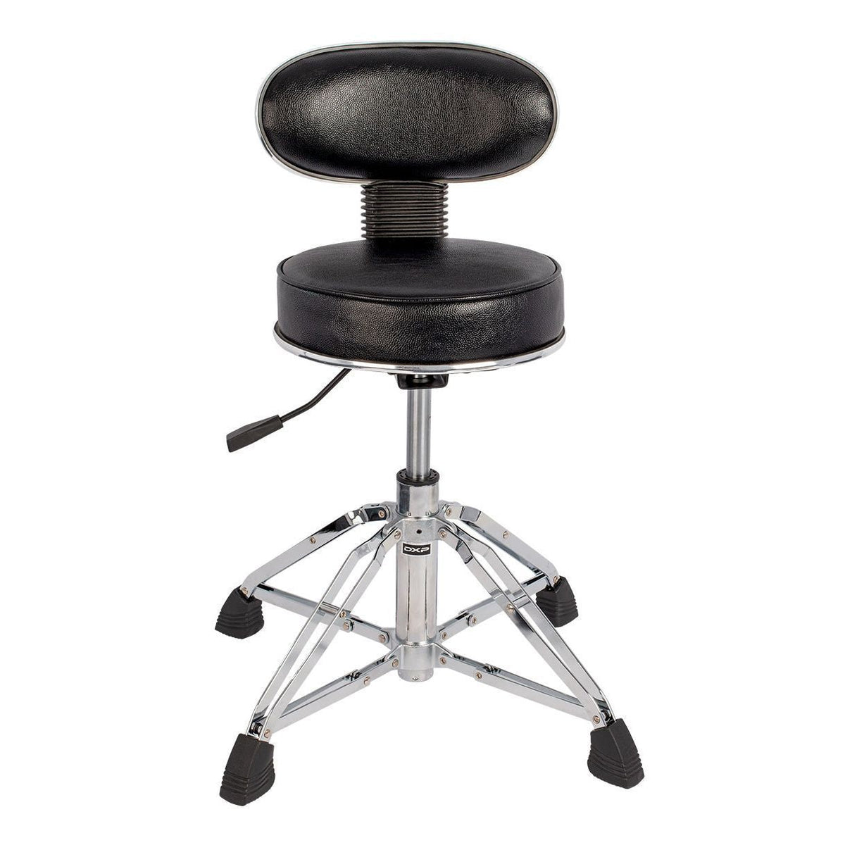 DXP Deluxe Hydraulic Drum Throne with Back Rest-DXP-Infinite Music