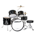 DXP Junior Series 5-piece Drum Kit - Black-DXP-Infinite Music