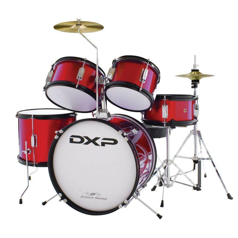 DXP Junior Series 5-piece Drum Kit - Wine Red-DXP-Infinite Music