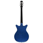 Danelectro 59M NOS+ Blue Metalflake Electric Guitar-Danelectro-Infinite Music