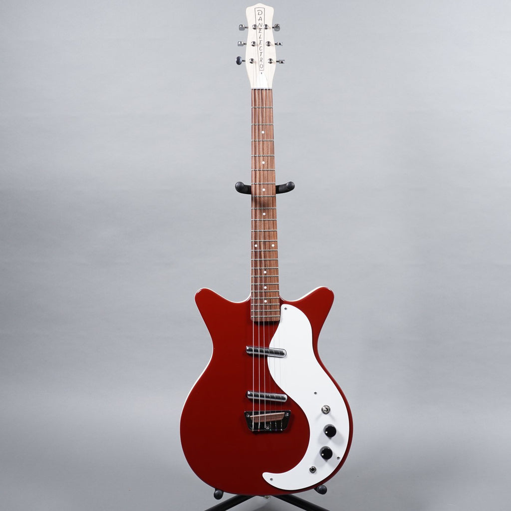 Danelectro Stock '59 Electric Guitar - Red-Danelectro-Infinite Music
