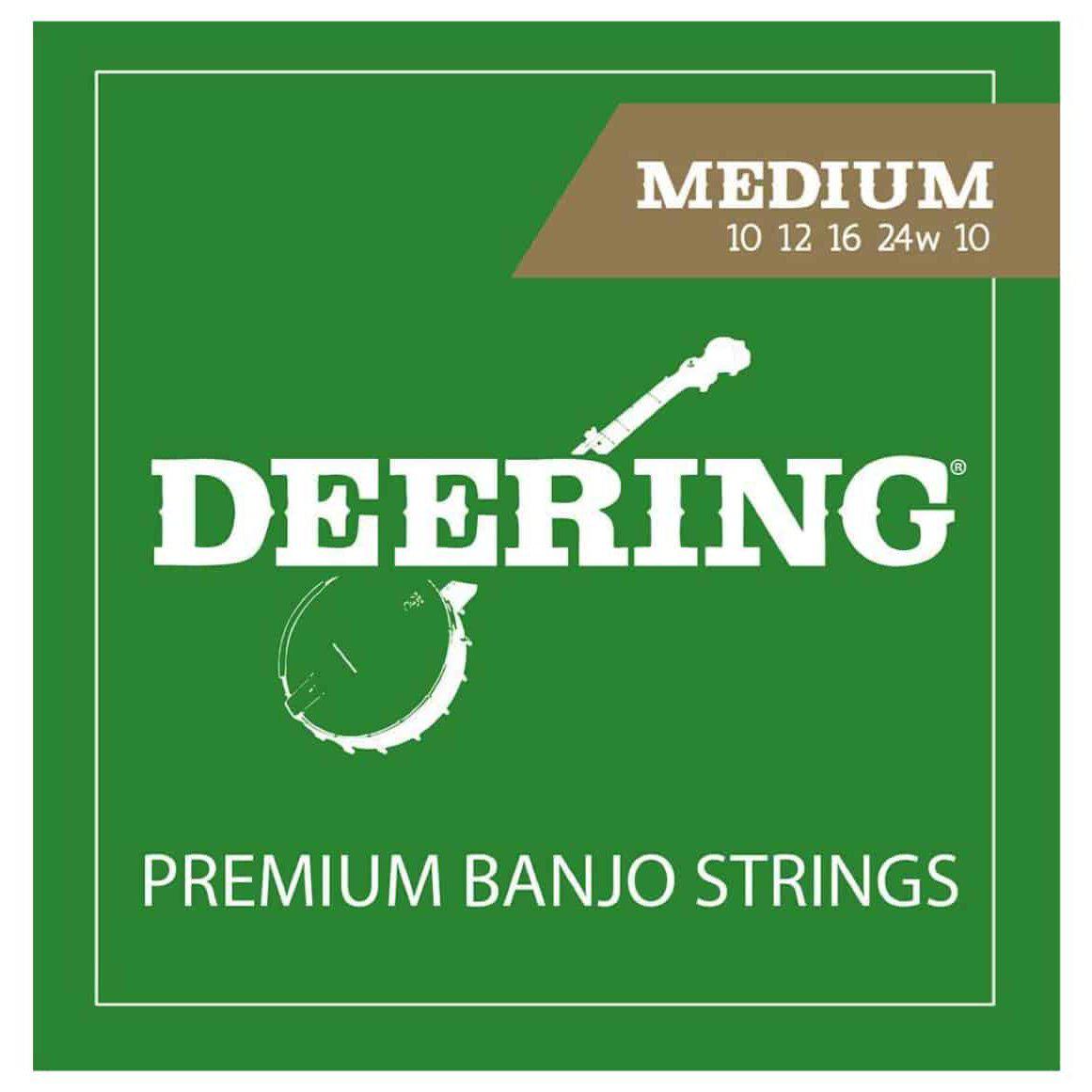 Deering 5-String Banjo String Set – Medium-Deering-Infinite Music
