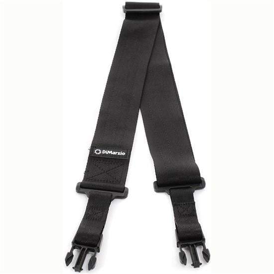 DiMarzio Black Nylon Cliplock Guitar Strap-DiMarzio-Infinite Music