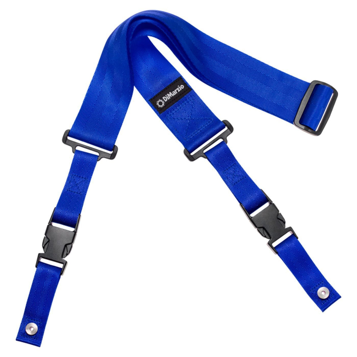 DiMarzio Blue Nylon Cliplock Guitar Strap-DiMarzio-Infinite Music