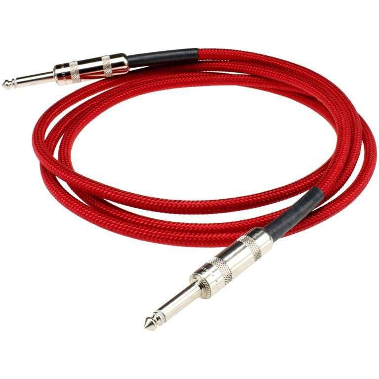 DiMarzio EP1710R 10FT (3m) Guitar Cable - Red-DiMarzio-Infinite Music