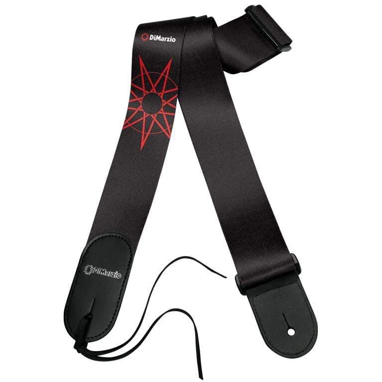 DiMarzio Jim Root #4 Black Standard Guitar Strap-DiMarzio-Infinite Music