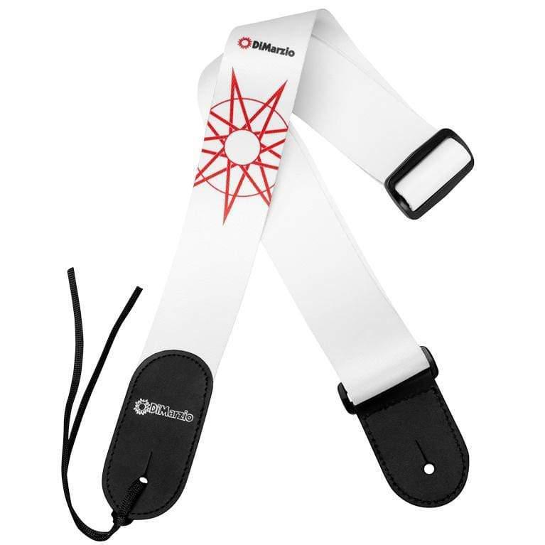 DiMarzio Jim Root #4 White Standard Guitar Strap-DiMarzio-Infinite Music