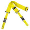 DiMarzio Neon Yellow Nylon Cliplock Guitar Strap-DiMarzio-Infinite Music