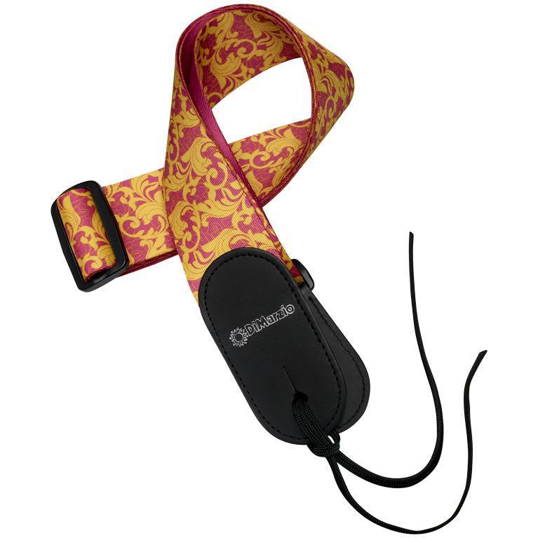 DiMarzio Steve Vai Utopia Guitar Strap - Pink and Gold-DiMarzio-Infinite Music