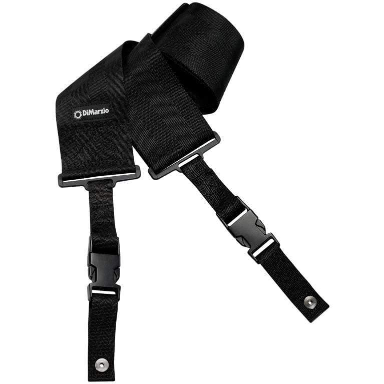 DiMarzio Wide Black Cliplock Nylon Guitar Strap-DiMarzio-Infinite Music