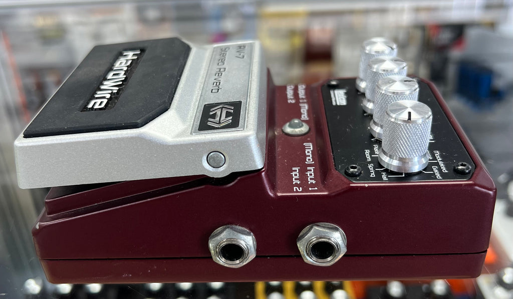 DigiTech Hardwire Series RV7 Reverb Effect Pedal (Pre Owned)-Digitech-Infinite Music