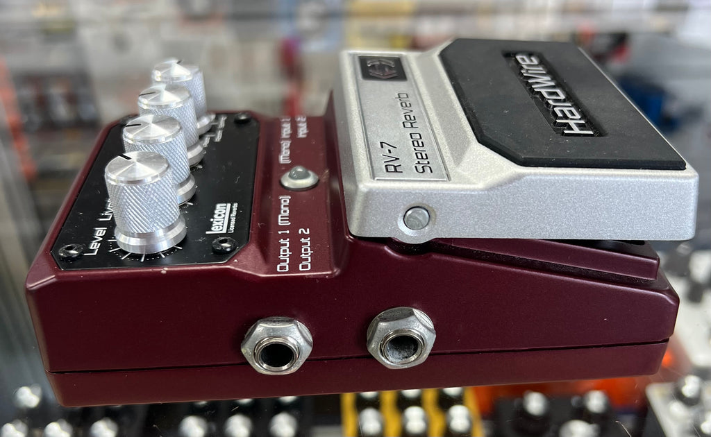 DigiTech Hardwire Series RV7 Reverb Effect Pedal (Pre Owned)-Digitech-Infinite Music