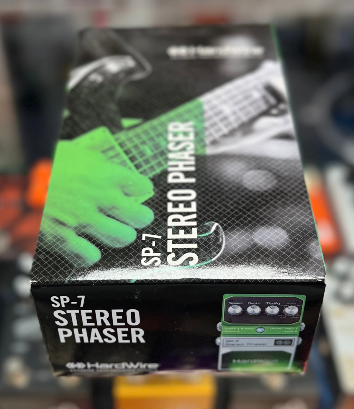 DigiTech Hardwire Series SP-7 Stereo Phaser Effect Pedal w-Box ( Pre Owned )-Digitech-Infinite Music