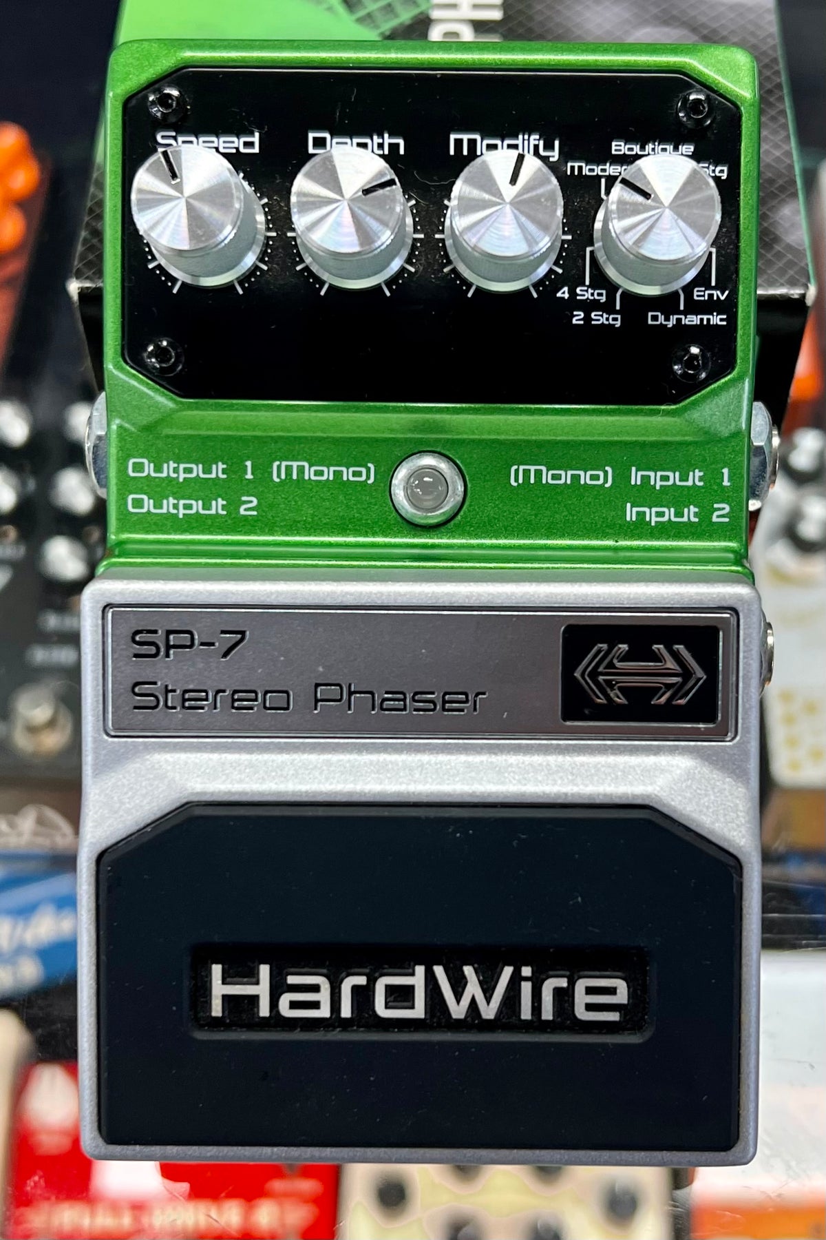 DigiTech Hardwire Series SP-7 Stereo Phaser Effect Pedal w-Box ( Pre Owned )-Digitech-Infinite Music