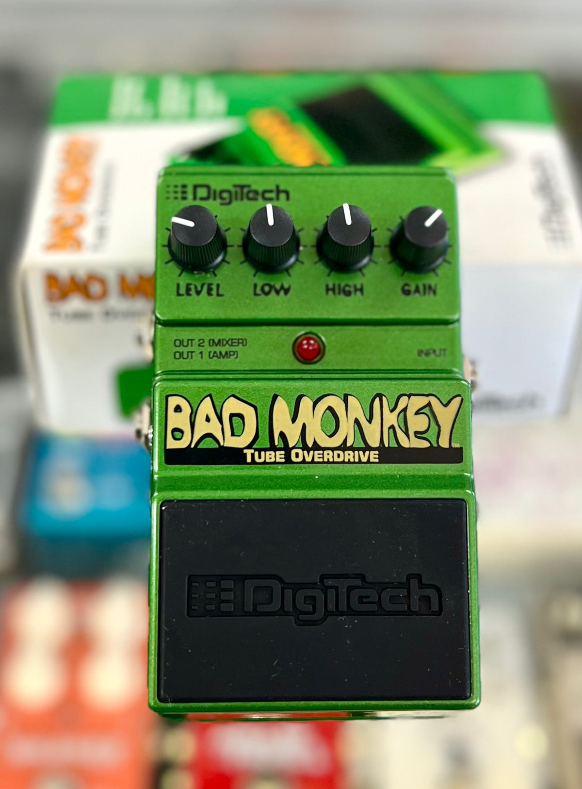 Digitech Bad Monkey Overdrive Pedal (In Box-Mint) (Pre Owned)-Digitech-Infinite Music