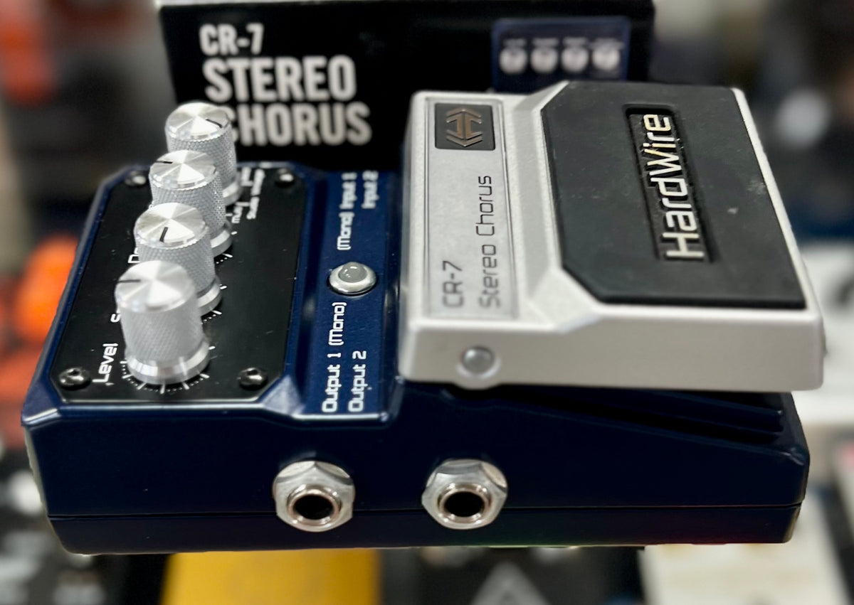 Digitech HardWire CR-7 Stereo Chorus Pedal W/- Box (Pre Owned)-Digitech-Infinite Music
