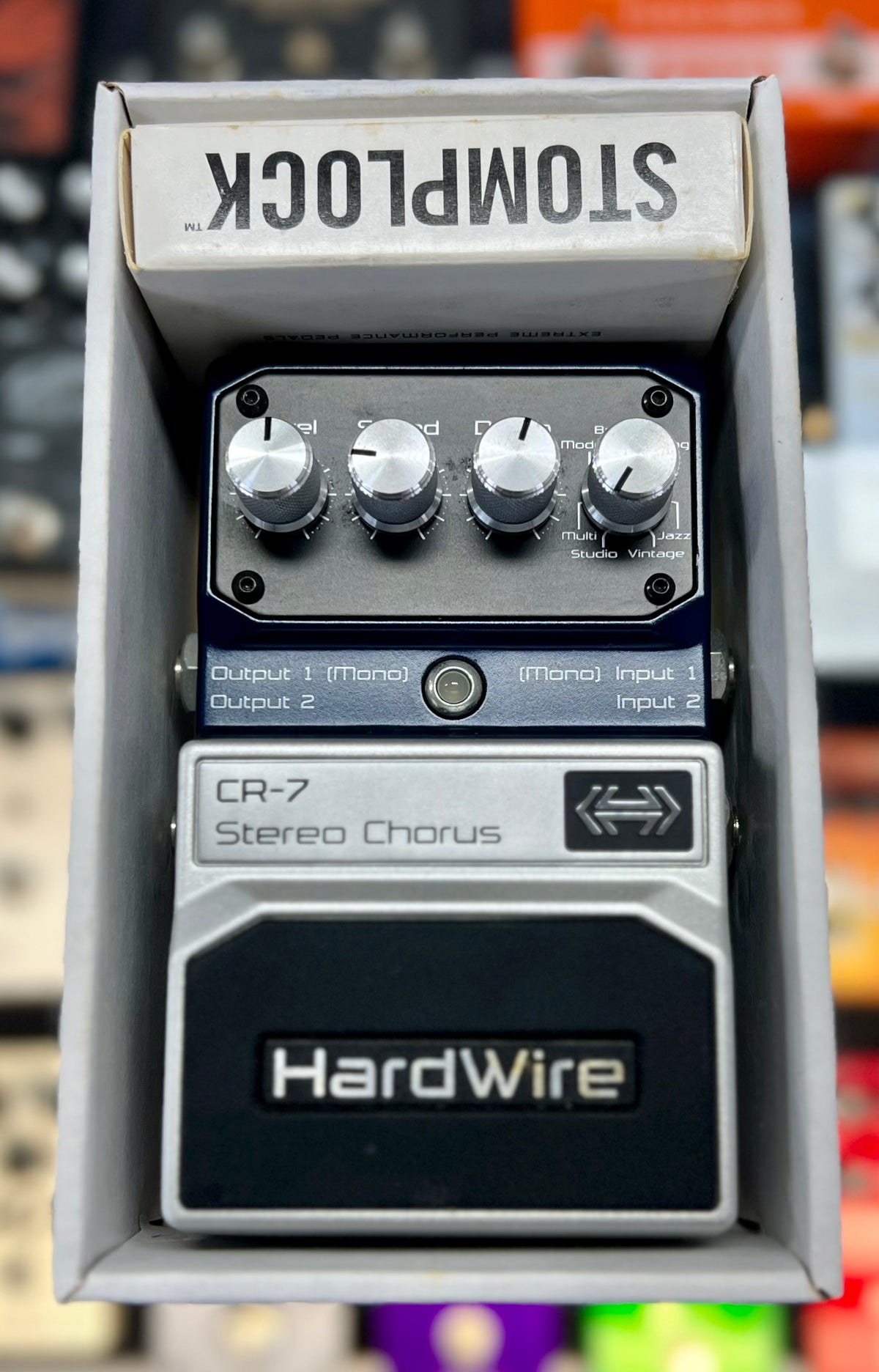 Digitech HardWire CR-7 Stereo Chorus Pedal W/- Box (Pre Owned)-Digitech-Infinite Music