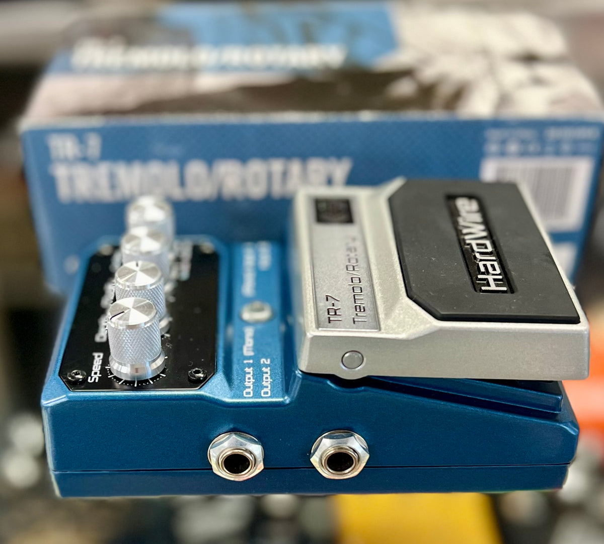 Digitech HardWire TR-7 Tremolo and Rotary Pedal w/ Box (Pre Owned)-Digitech-Infinite Music