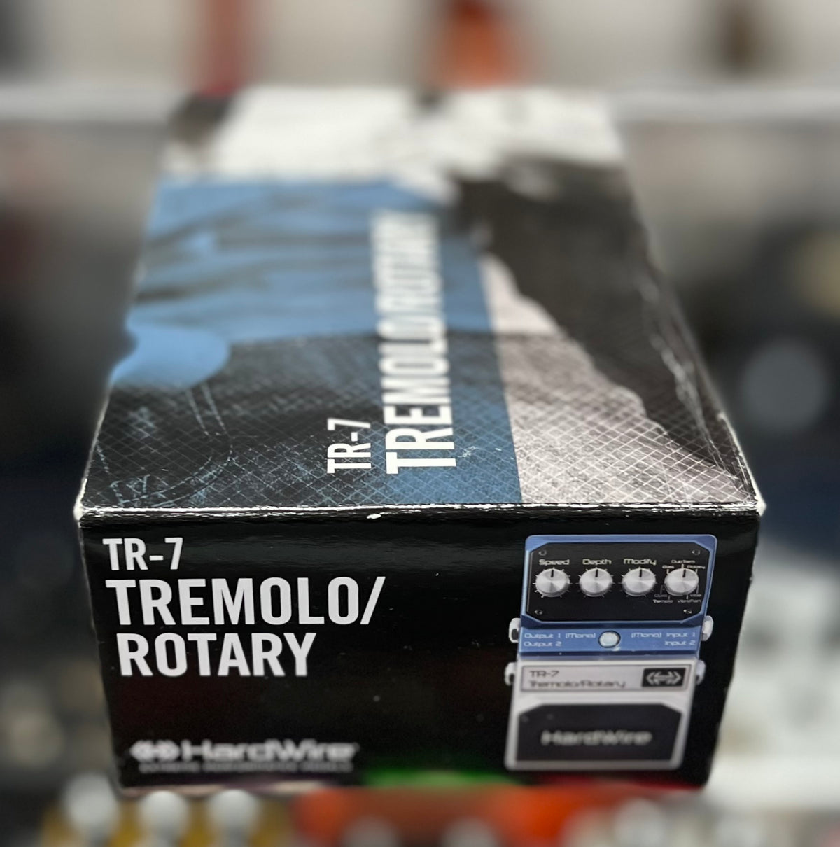 Digitech HardWire TR-7 Tremolo and Rotary Pedal w/ Box (Pre Owned)-Digitech-Infinite Music