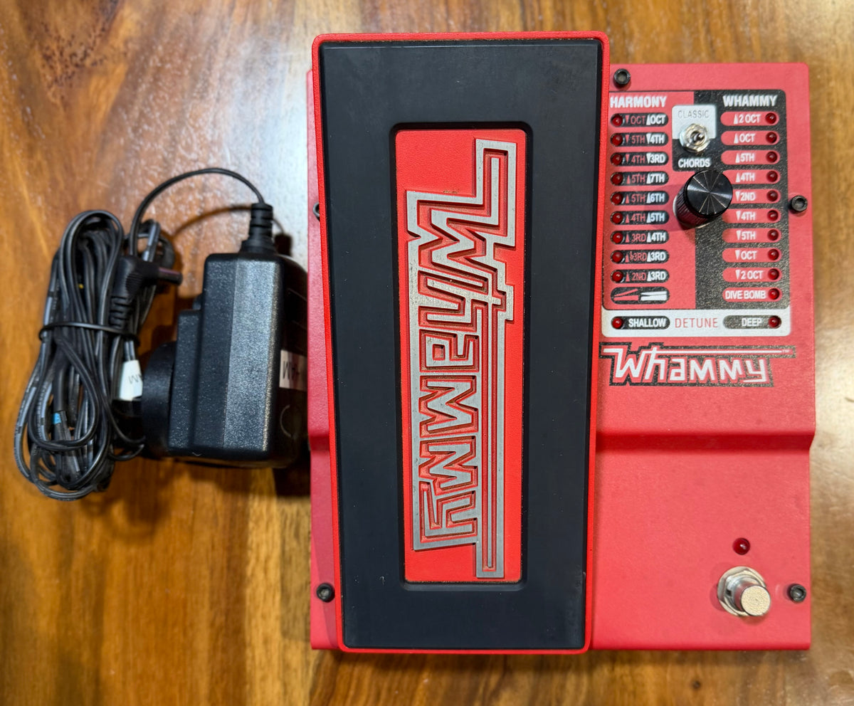 Digitech Whammy 5th Gen Pitch Shifter Pedal - With Power Supply (Pre Owned)-Digitech-Infinite Music