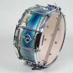 Dixon 14 x 6.5" Artisan Series Ash Snare Drum - Satin Enchanted Blue Reverse Burst-Dixon-Infinite Music