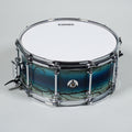 Dixon 14 x 6.5" Artisan Series Ash Snare Drum - Satin Enchanted Blue Reverse Burst-Dixon-Infinite Music