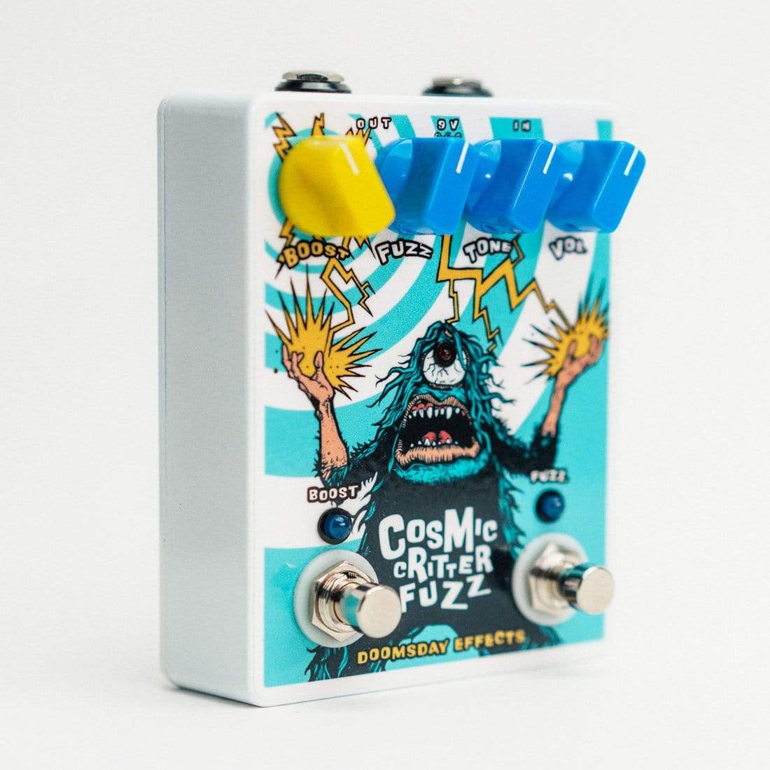 Doomsday Effects Cosmic Critter (Fuzz & Switchable Boost) Guitar Pedal-Doomsday Effects-Infinite Music