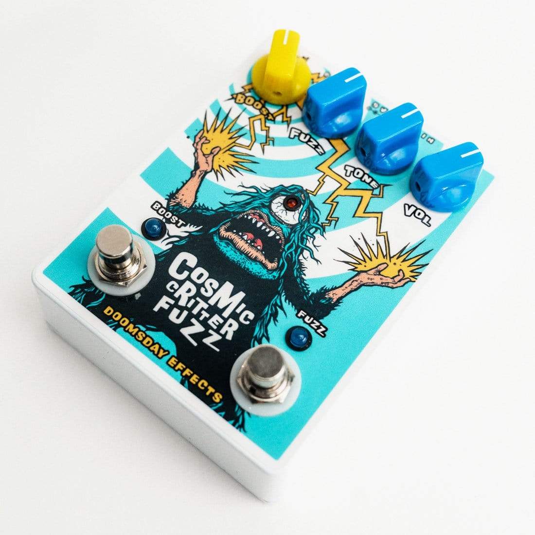 Doomsday Effects Cosmic Critter (Fuzz & Switchable Boost) Guitar Pedal-Doomsday Effects-Infinite Music
