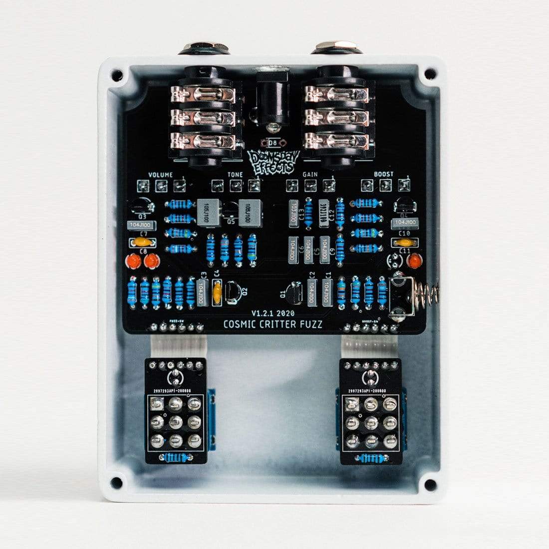 Doomsday Effects Cosmic Critter (Fuzz & Switchable Boost) Guitar Pedal-Doomsday Effects-Infinite Music
