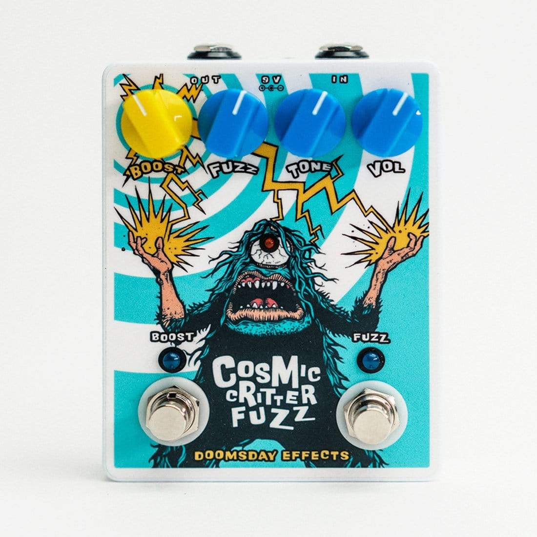Doomsday Effects Cosmic Critter (Fuzz & Switchable Boost) Guitar Pedal-Doomsday Effects-Infinite Music