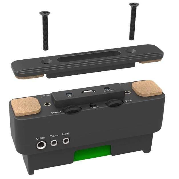 Double U0 Ukulele Soundhole Pickup With Built-In Effects-Double-Infinite Music