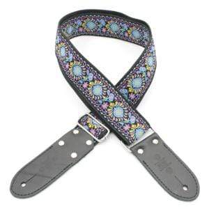 Dsl Jacquard Weaving Tuk Purple Guitar Strap-DSL-Infinite Music