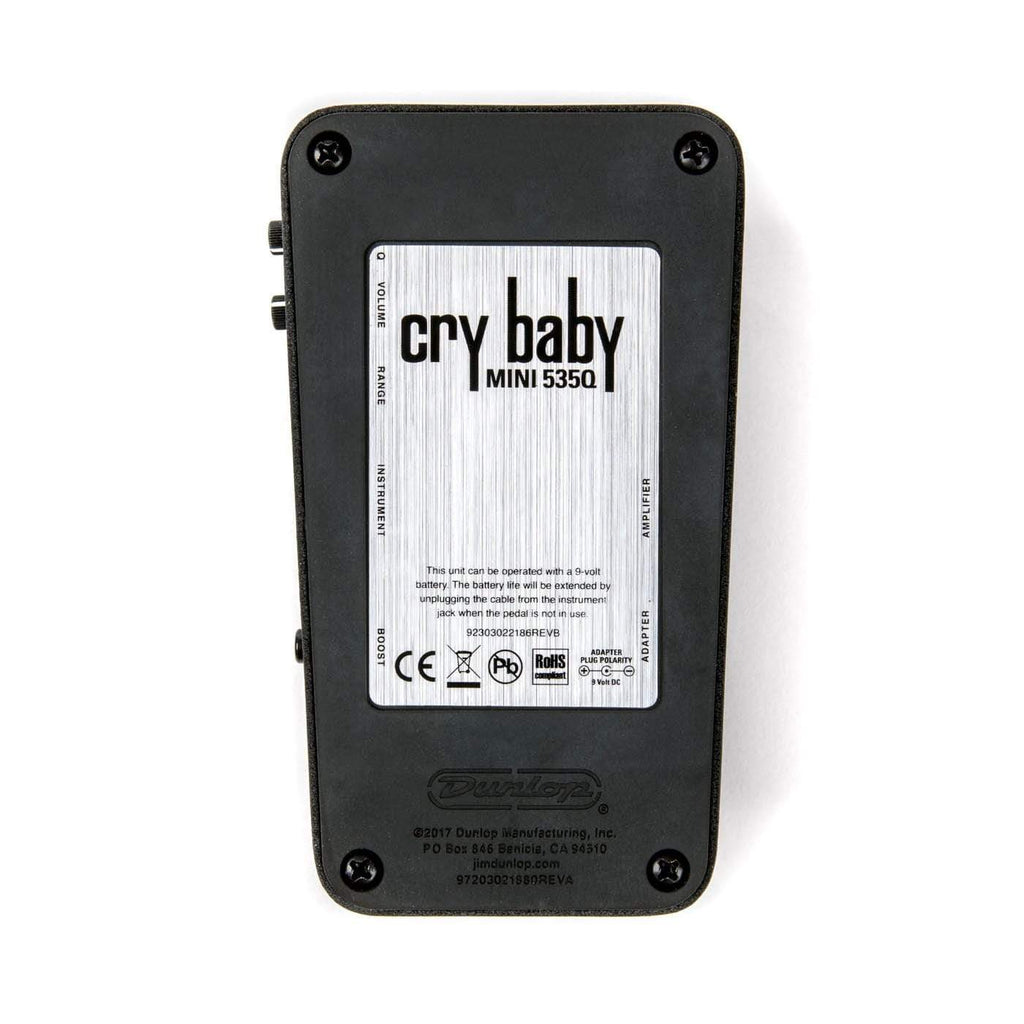 Dunlop Cry Baby Mini Wah Pedal CBM535Q-Dunlop-Infinite Music