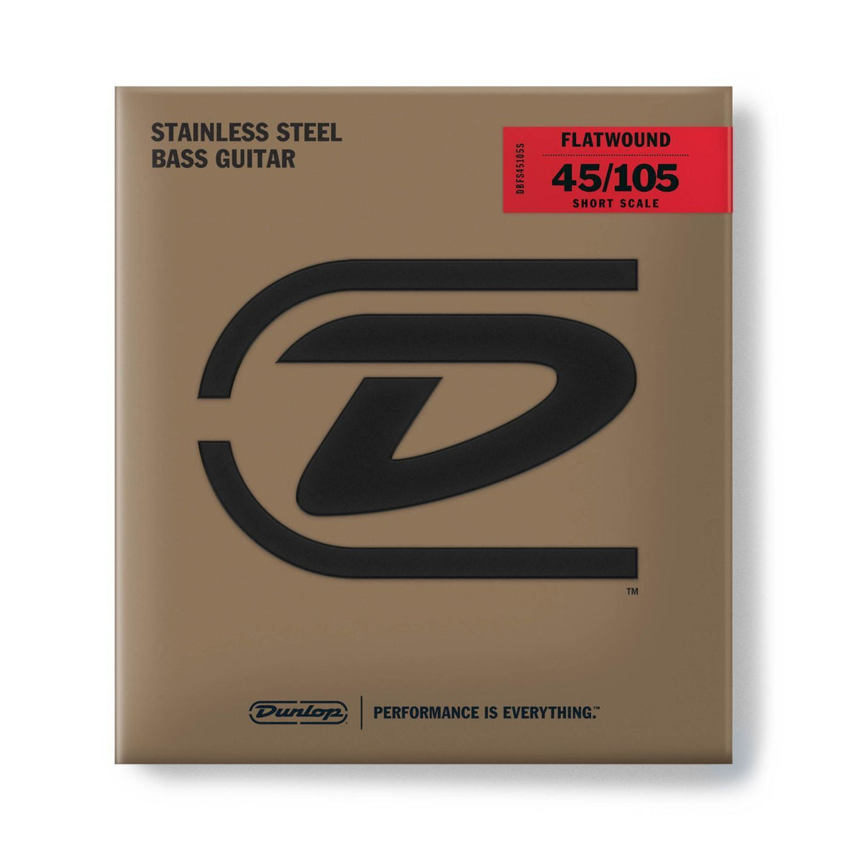 Dunlop DBFS45105S Flat Wound 4 String Bass Guitar Strings - 45/105-Dunlop-Infinite Music