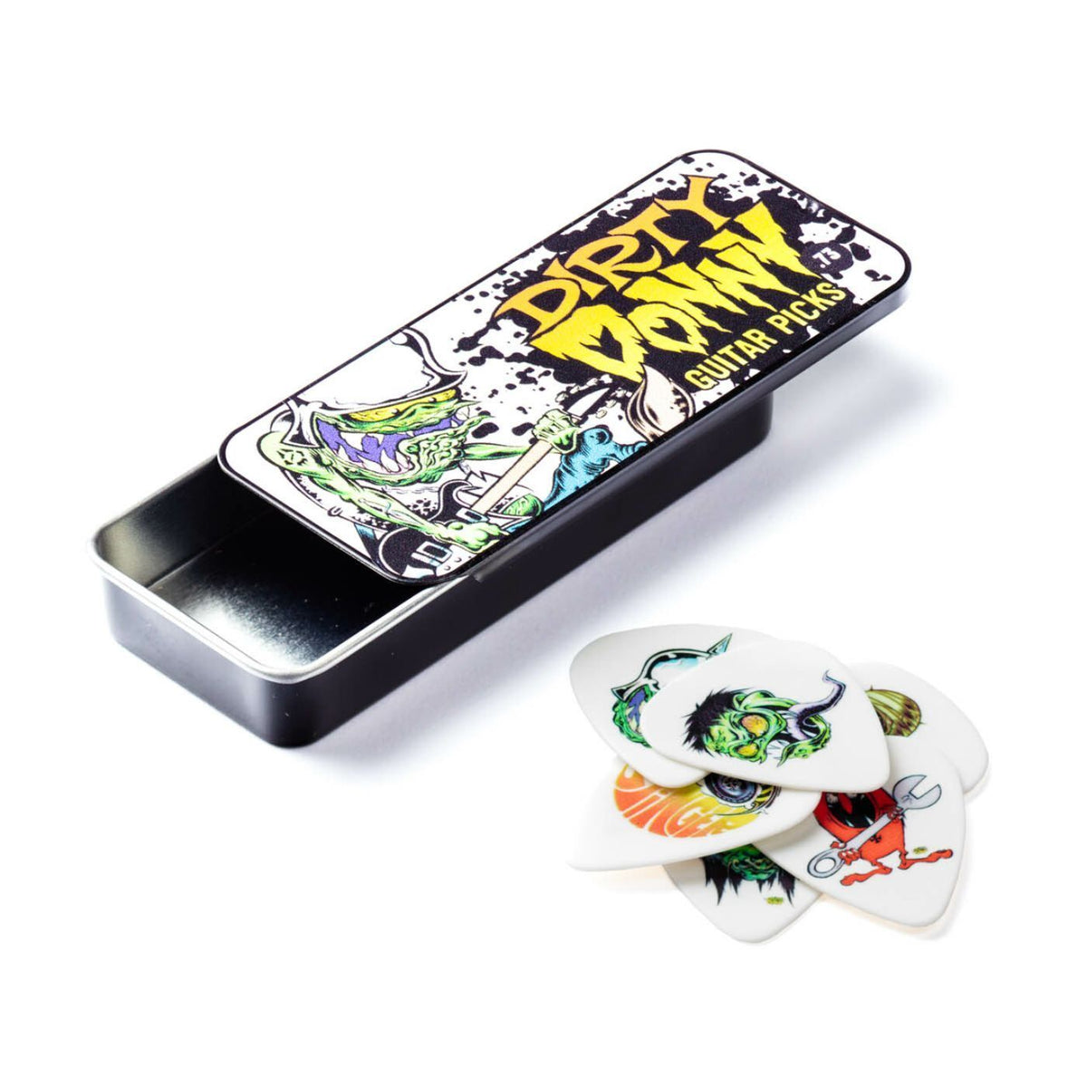 Dunlop Dirty Donny Guitar Pick Tin - 0.73mm-Dunlop-Infinite Music