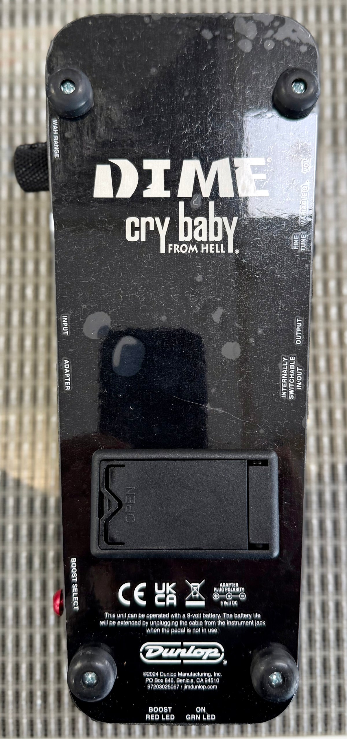 Dunlop GCDB01B Cry Baby From Hell Dimebag Wah Pedal ( Pre Owned...With Box)-Jim Dunlop-Infinite Music