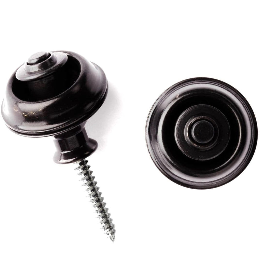 Dunlop J103B Guitar Black Straplocks - Pair-Dunlop-Infinite Music