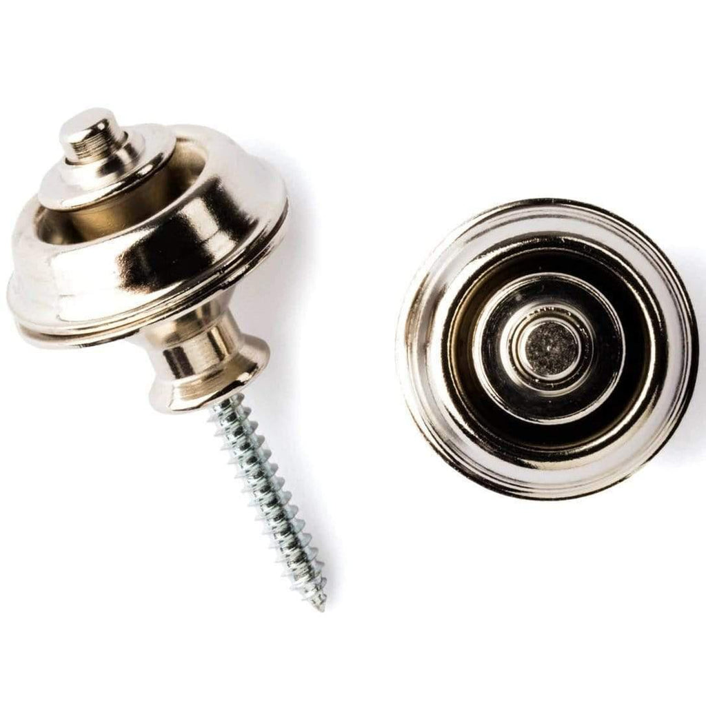 Dunlop J103N Guitar Nickel Straplocks - Pair-Dunlop-Infinite Music