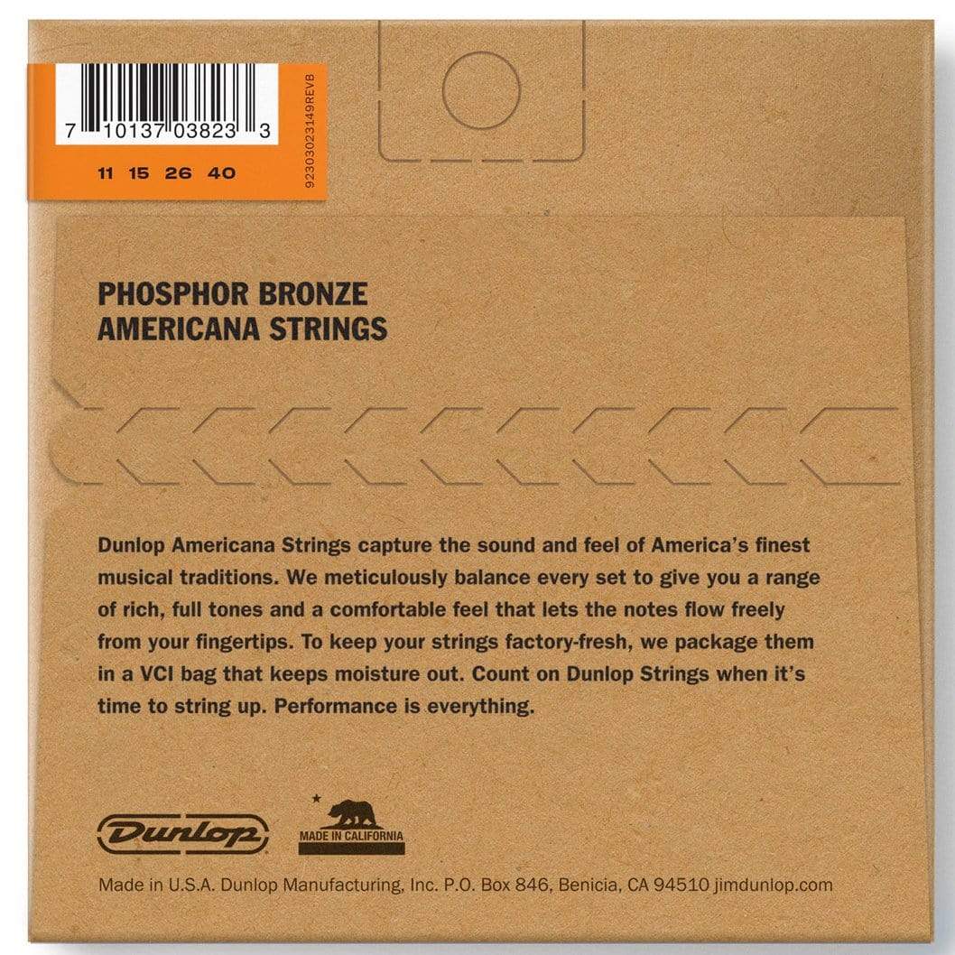 Dunlop Phosphor Bronze Mandolin Strings - 11-40-Dunlop-Infinite Music