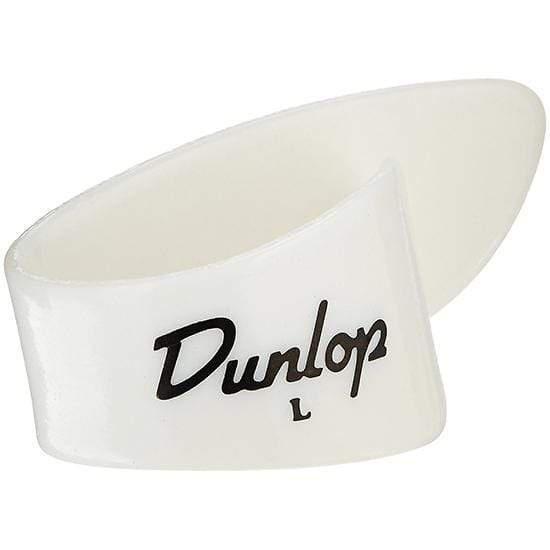 Dunlop White Plastic Left Hand Large Thumb Pick-Dunlop-Infinite Music