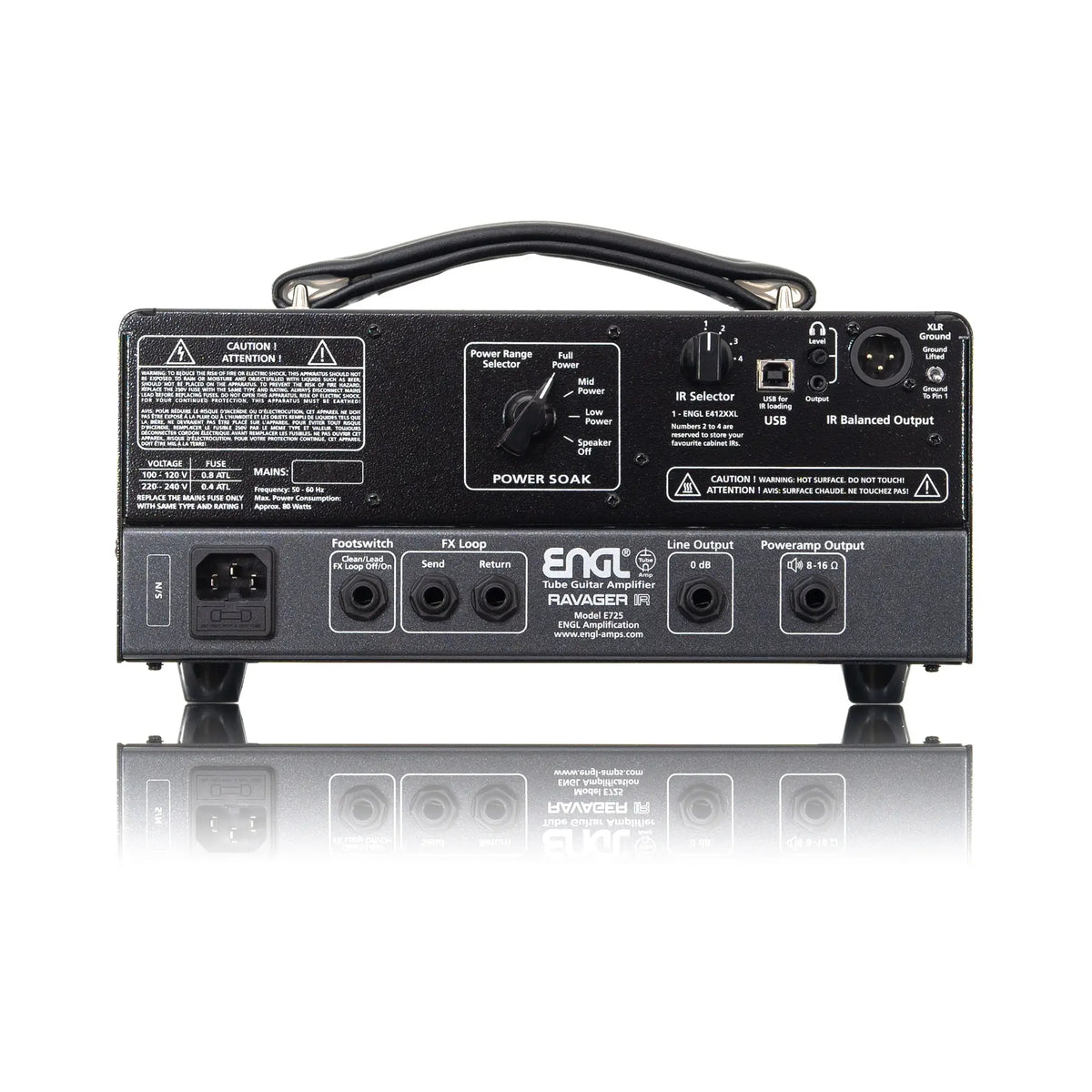 ENGL E725 Ravager IR 20w Tube Guitar Amp Head-Engl-Infinite Music