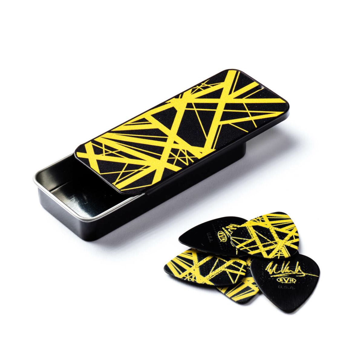 EVH Frankenstein Guitar Pick Tin - (6)-Dunlop-Infinite Music