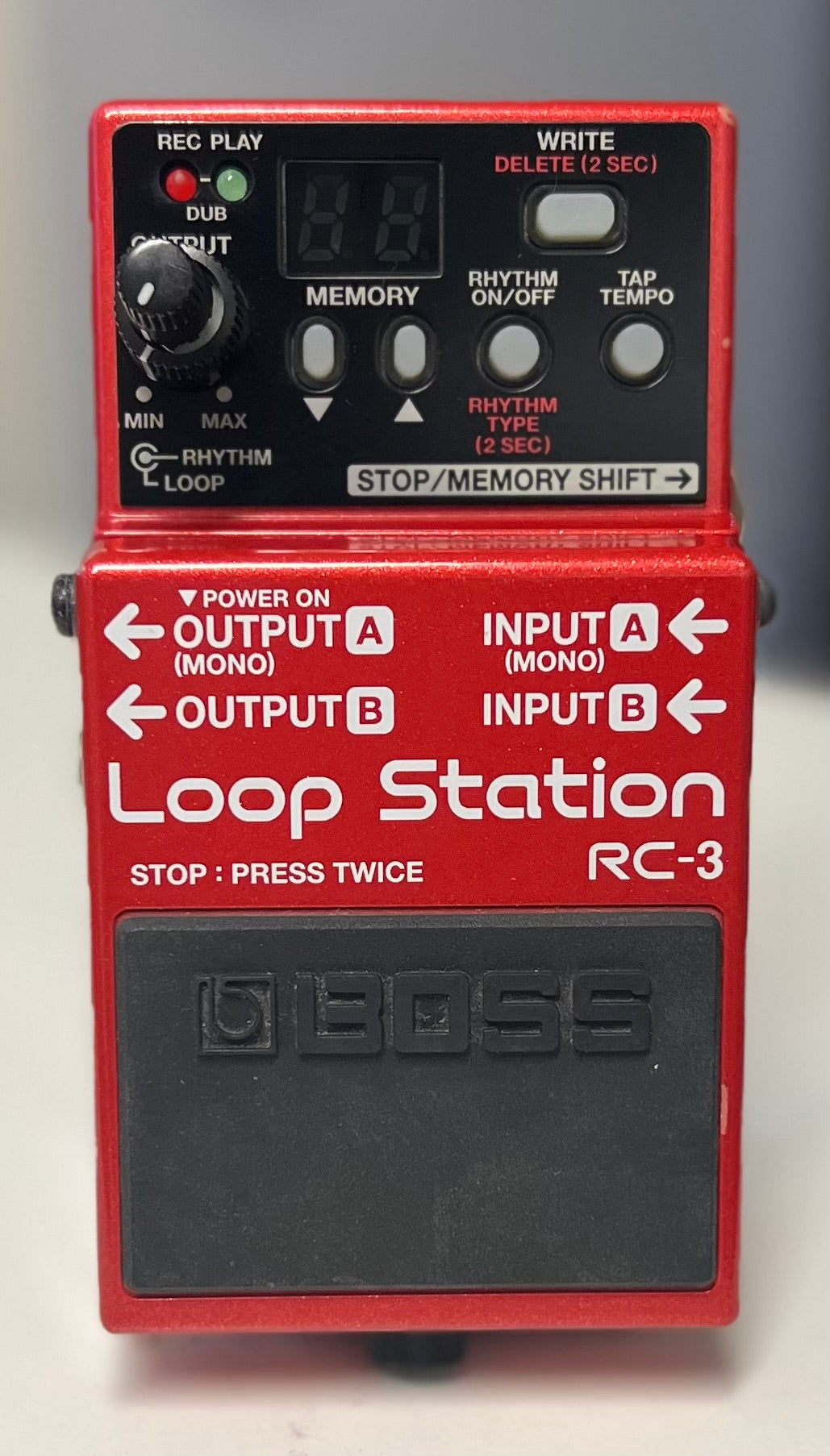 EX DEMO Boss RC-3 Loop Station Pedal (NO BOX)-Boss-Infinite Music
