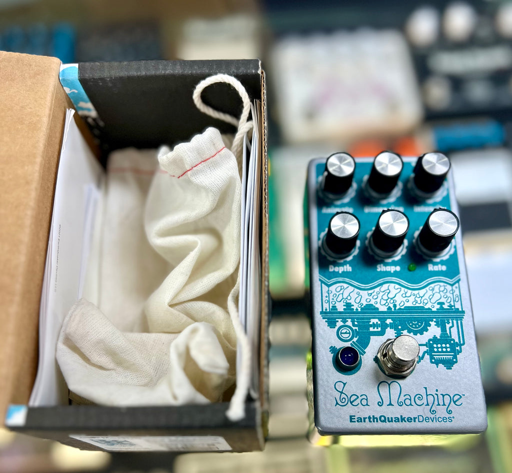 EarthQuaker Devices Sea Machine v3 Super Chorus Pedal W/- Box ( Pre Owned)-EarthQuaker Devices-Infinite Music