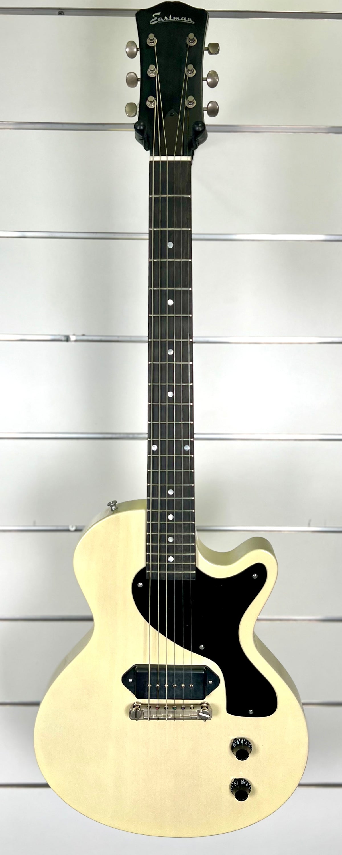 Eastman SB55/TV-LTD-PB LTD Edition Electric Guitar- Pomona Blonde Truetone Vintage Gloss W- Hard Case-Eastman-Infinite Music