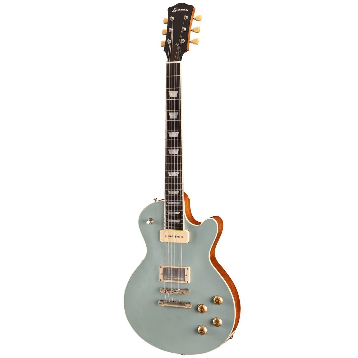 Eastman SB58/TV-LTD-FB Electric Guitar - Limited Edition - Faded Blue - W/ Hard Case-Eastman-Infinite Music