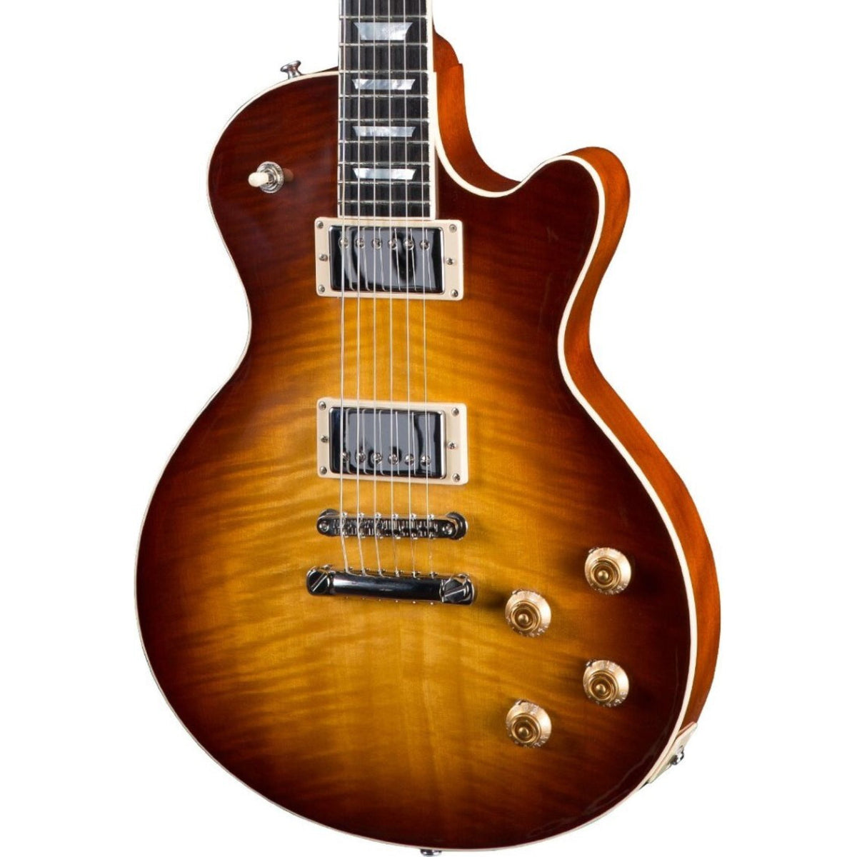 Eastman SB59-GB Solid Body Electric Guitar - Goldburst w/- Hardcase-Eastman-Infinite Music