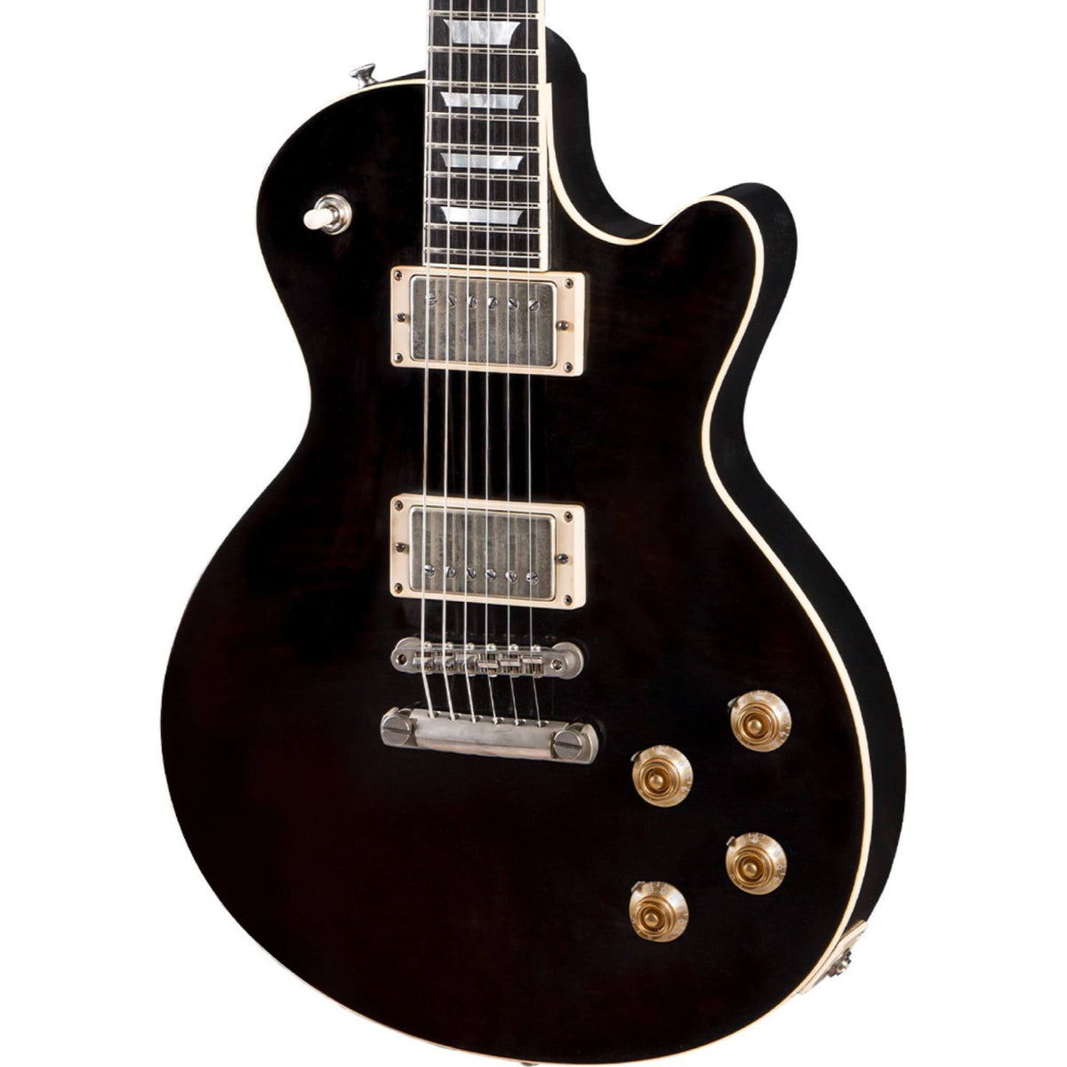 Eastman SB59/TV-BK Solid Body Electric Guitar -Truetone Vintage Gloss Black w/- Hardcase-Eastman-Infinite Music