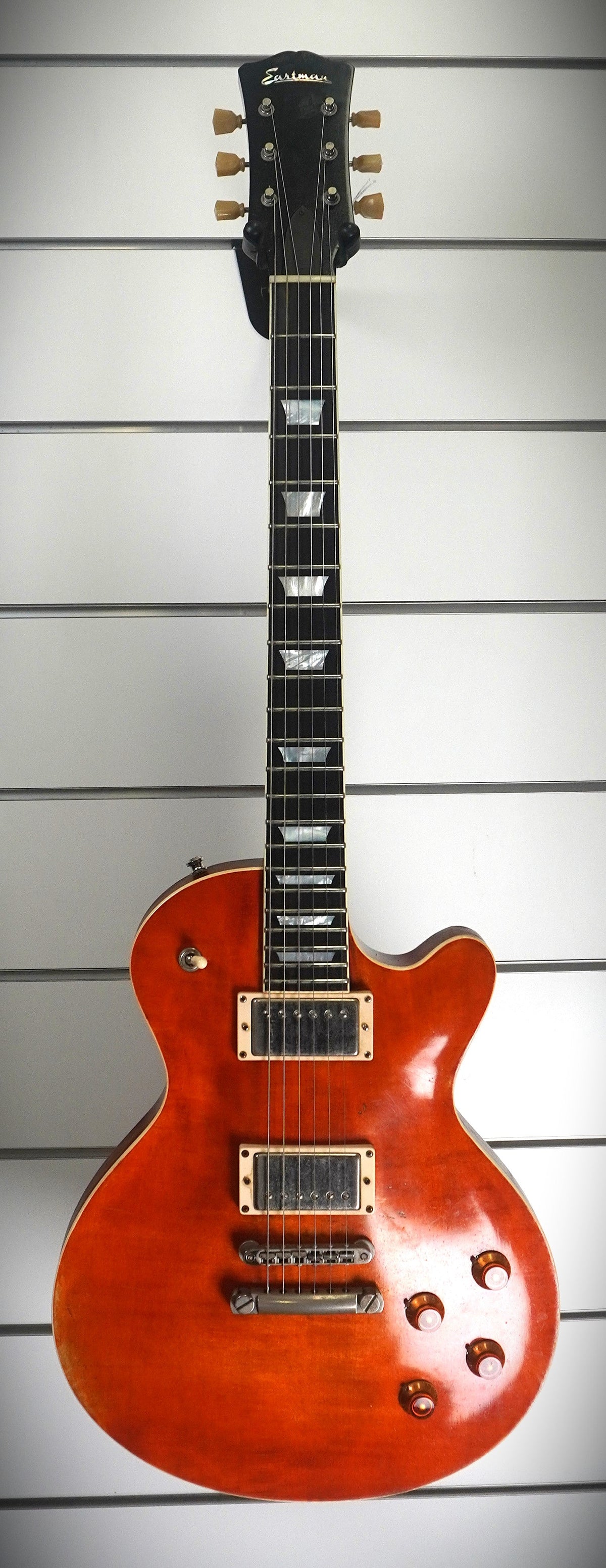 Eastman SB59/V-AMB-Antique Varnish Electric Guitar -W/- Hard case (Pre Owned)-Eastman-Infinite Music